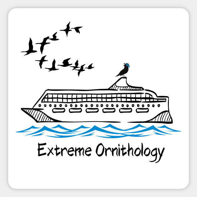 Extreme Orinthology Magnet by Light Hearts Podcast